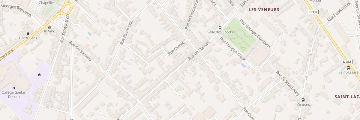 Plan du 32 Rue de Clamart à Compiègne
