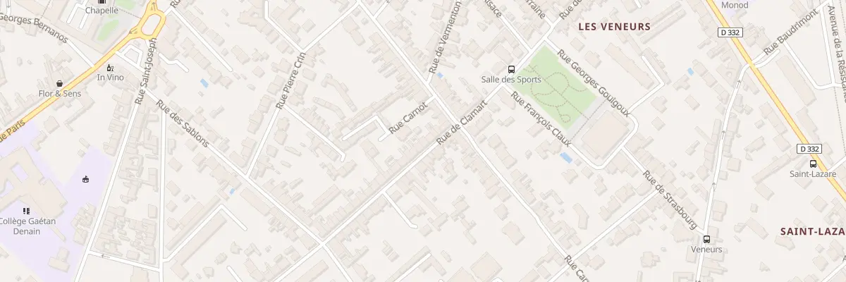 Plan du 30 Rue de Clamart à Compiègne