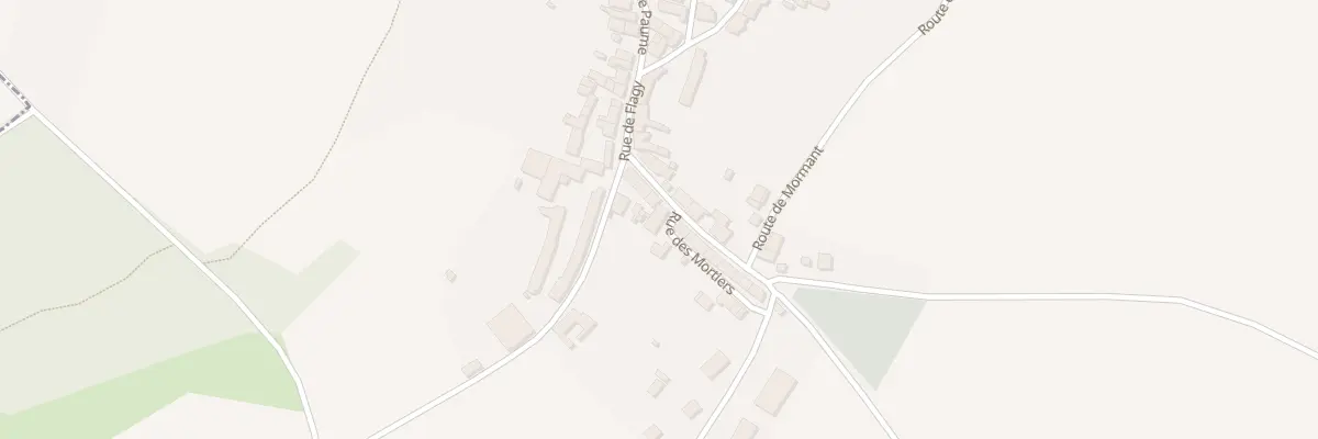 Plan de la Rue des Mortiers à Saint-Méry