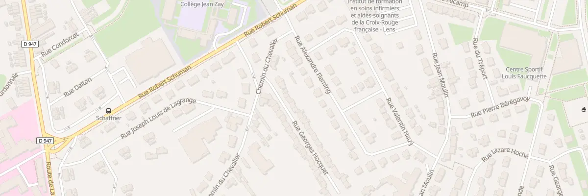 Plan du 37 Rue Georges Hocquet à Lens