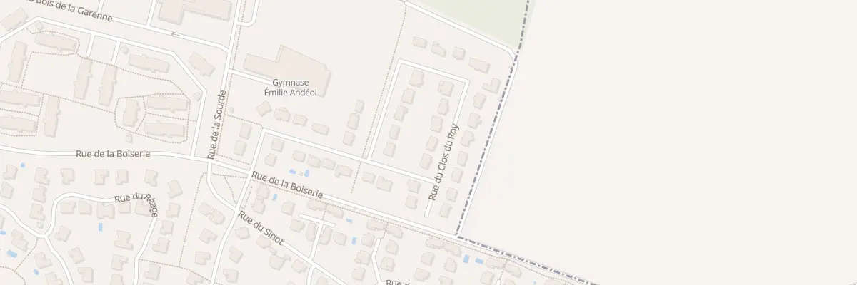 Plan du 34 Rue du Clos du Roy à Magny-le-Hongre