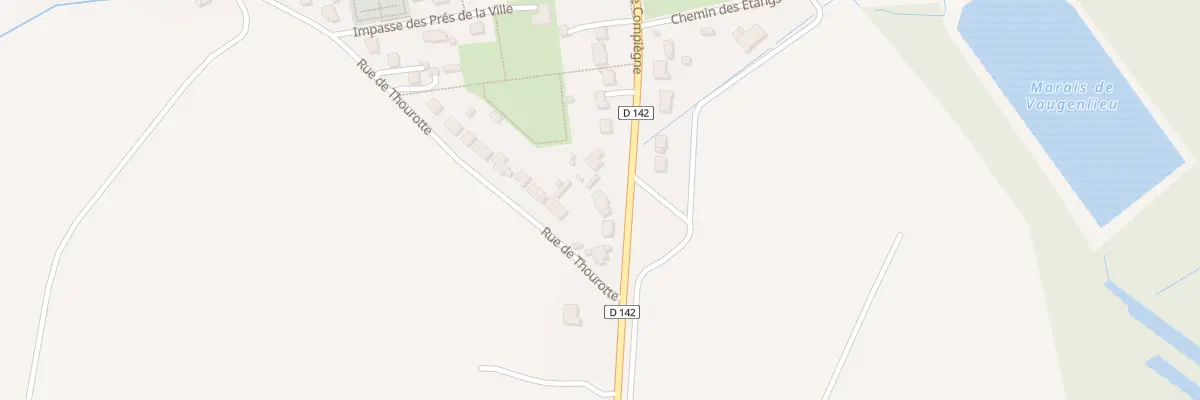 Plan du 28 Rte de Compiègne à Marest-sur-Matz