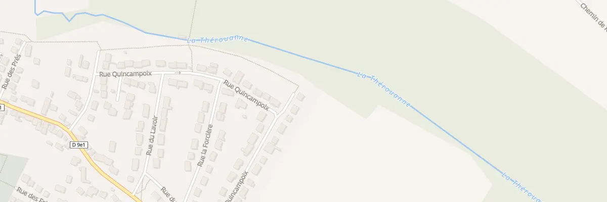 Plan du 30T Rue Quincampoix à Oissery