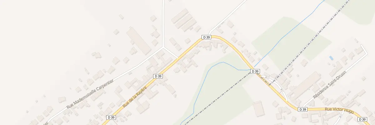Plan du 44 Rue de la Rayère à Hulluch