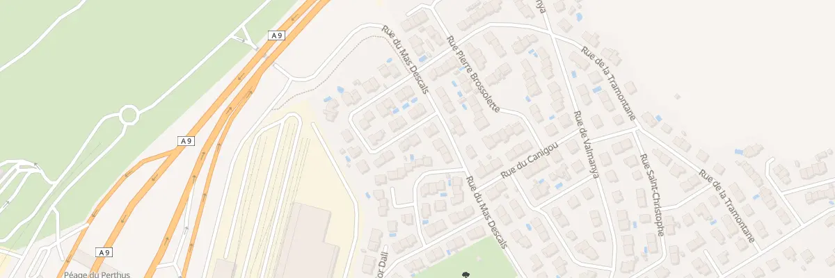 Plan du 32 Rue Sant Vicens au Boulou