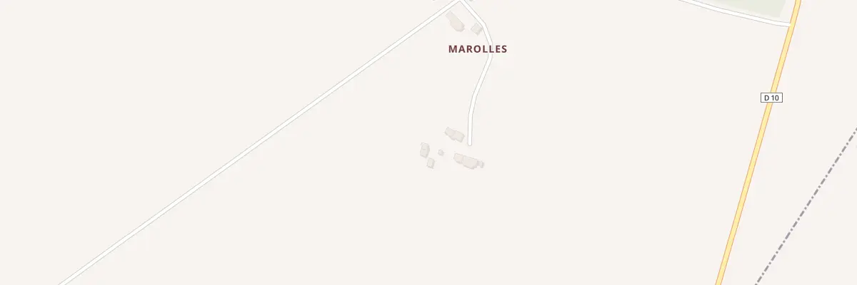 Plan du 16 Marolles à Gardefort