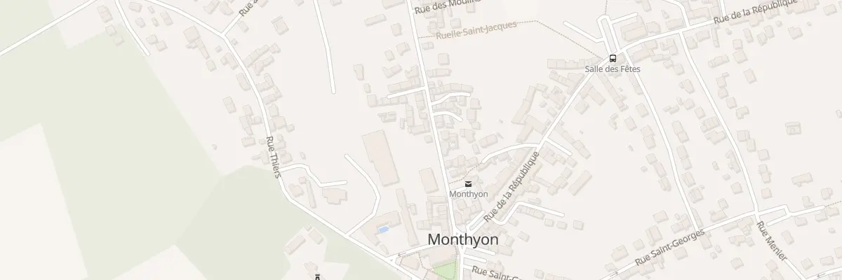 Plan du 13 Rue des Moulins à Monthyon