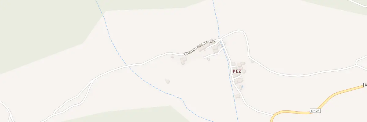Plan du 5214F Pez à Pardailhan