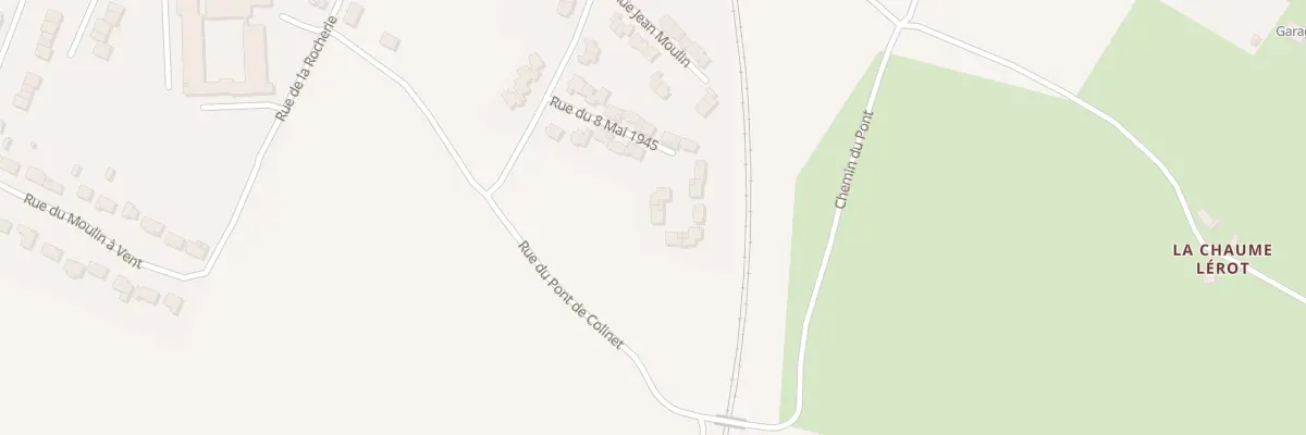 Plan du 11 Rue du Huit Mai 1945 à Nérondes