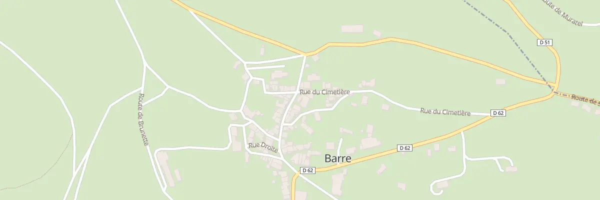 Plan du 5030 Le Bourg à Barre