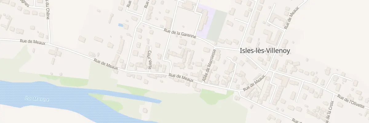 Plan du 8 Pl de l’Eglise à Isles-lès-Villenoy