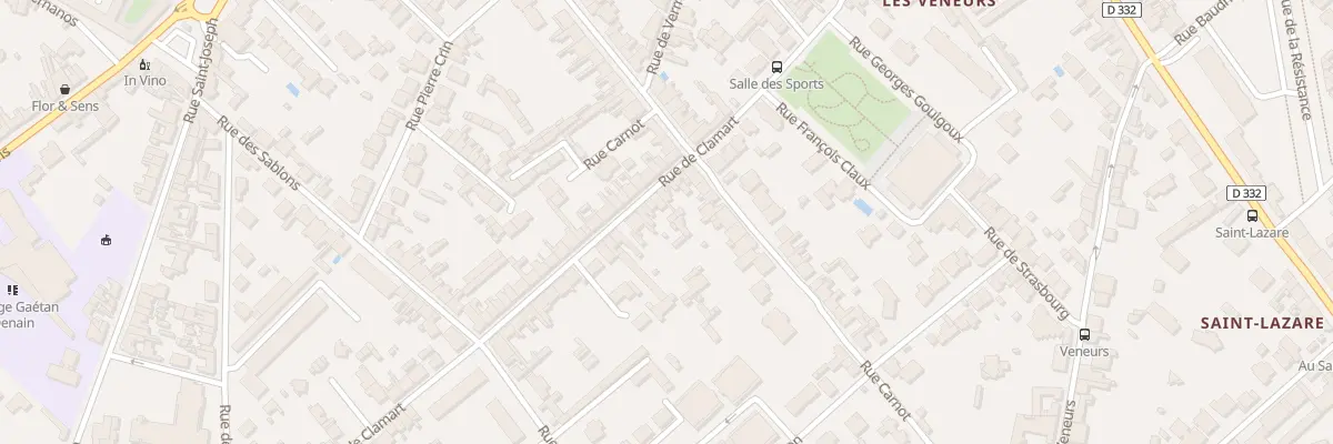Plan du 29 Rue de Clamart à Compiègne