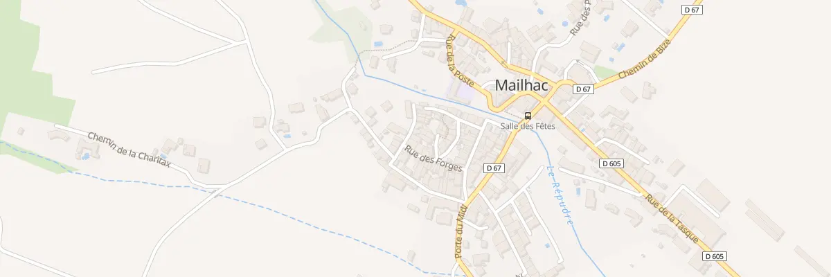 Plan du 5 Pl du Château à Mailhac