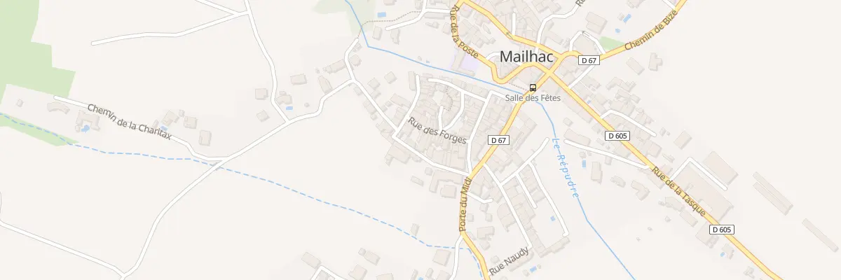Plan du 6 Rue des Forges à Mailhac