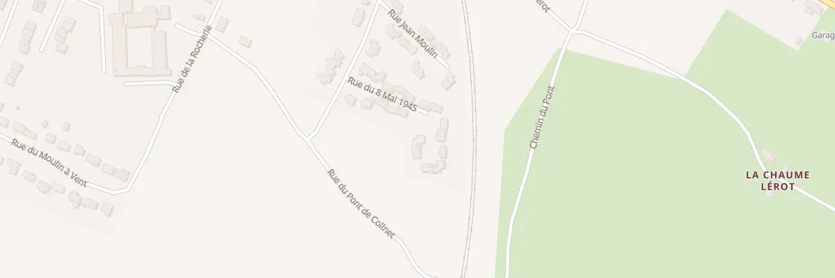 Plan du 12 Rue du Huit Mai 1945 à Nérondes