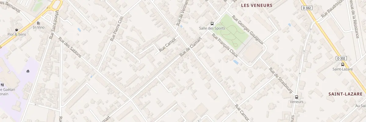 Plan du 25 Rue de Clamart à Compiègne
