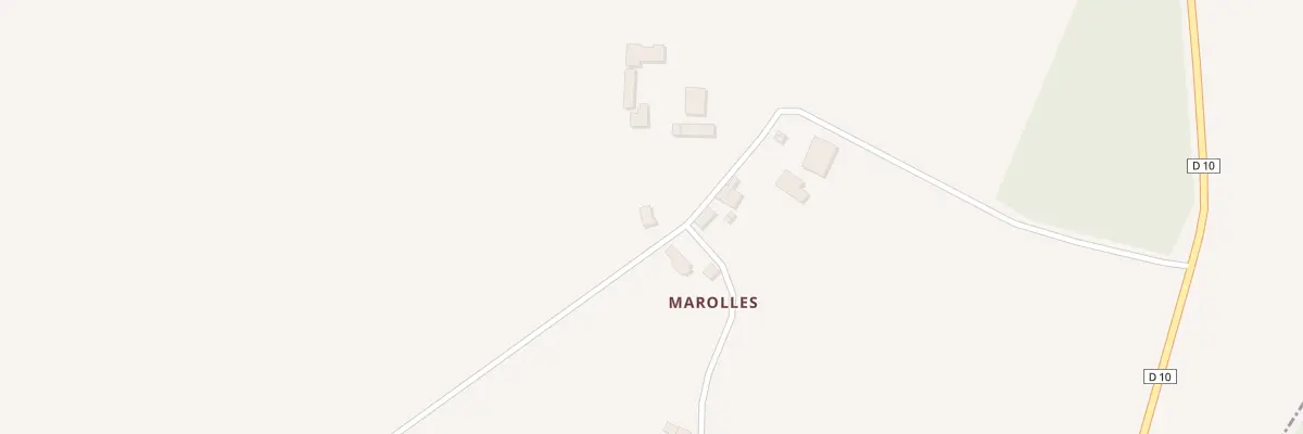 Plan du 8 Marolles à Gardefort