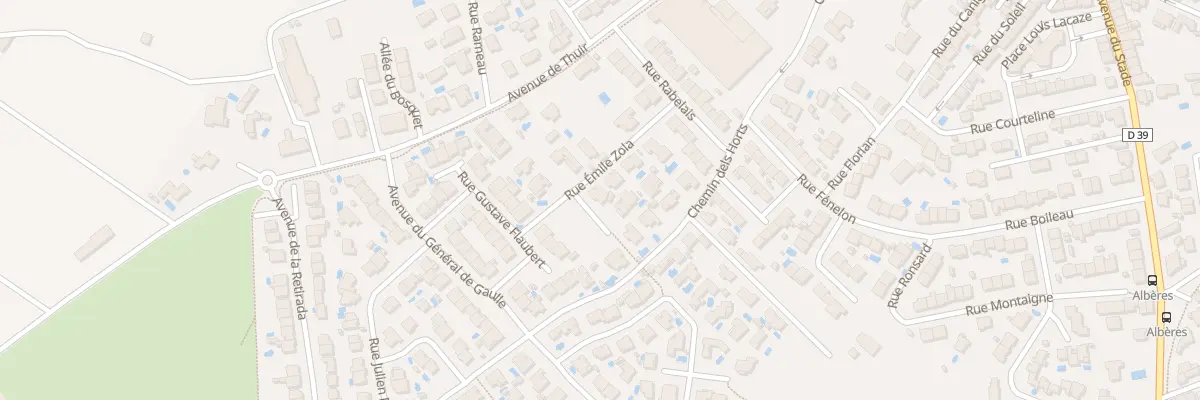 Plan du 9 Rue Emile Zola à Toulouges