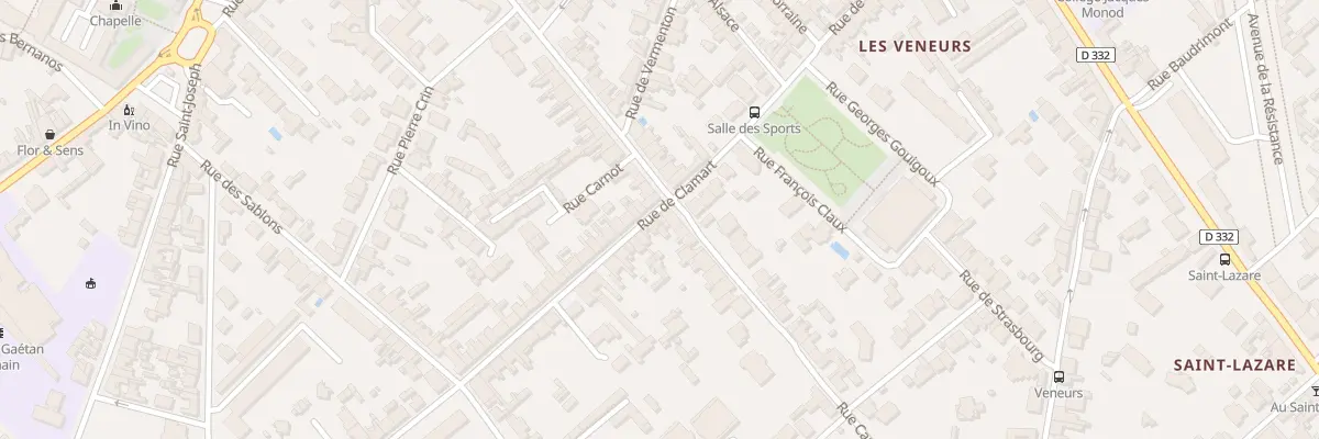 Plan du 21 Rue de Clamart à Compiègne