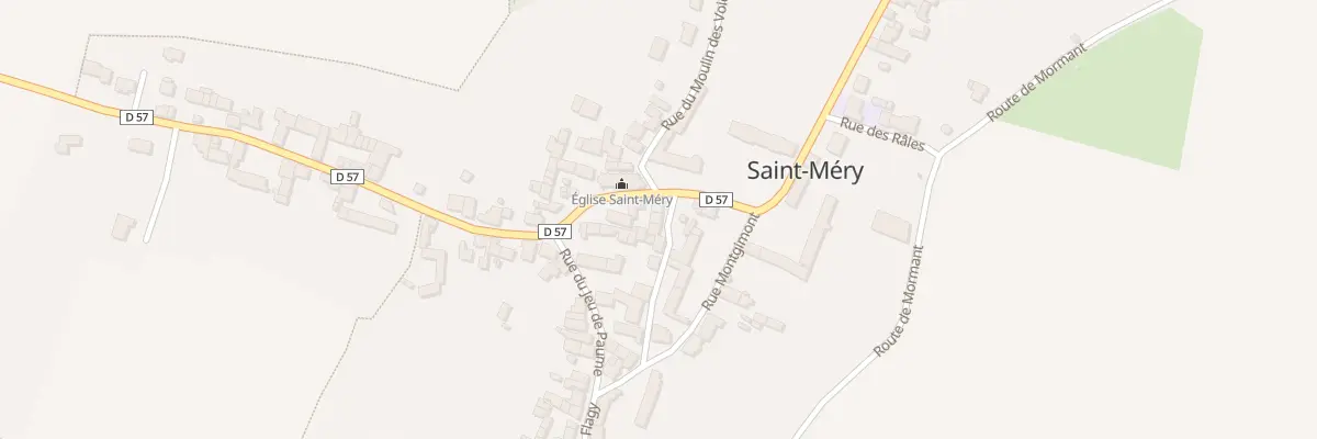 Plan du 4 Rue de la Grange aux Dîmes à Saint-Méry
