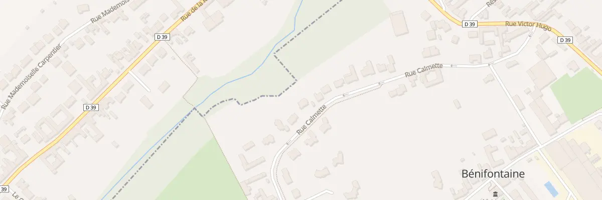 Plan du 26A Rue Calmette à Bénifontaine