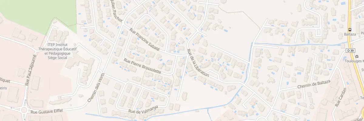 Plan du 1 Rue Pierre Brossolette à Toulouges