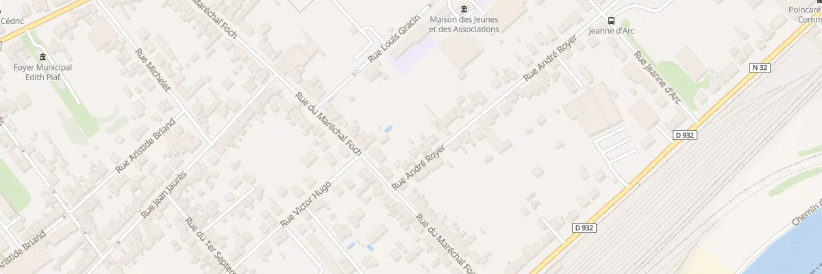 Plan du 47 Rue André Royer à Margny-lès-Compiègne