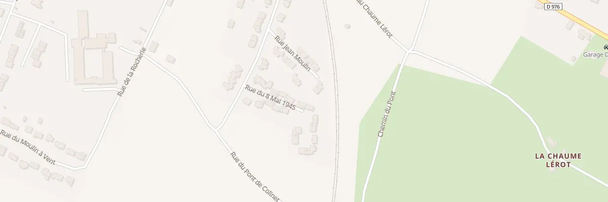 Plan du 4 Rue du Huit Mai 1945 à Nérondes