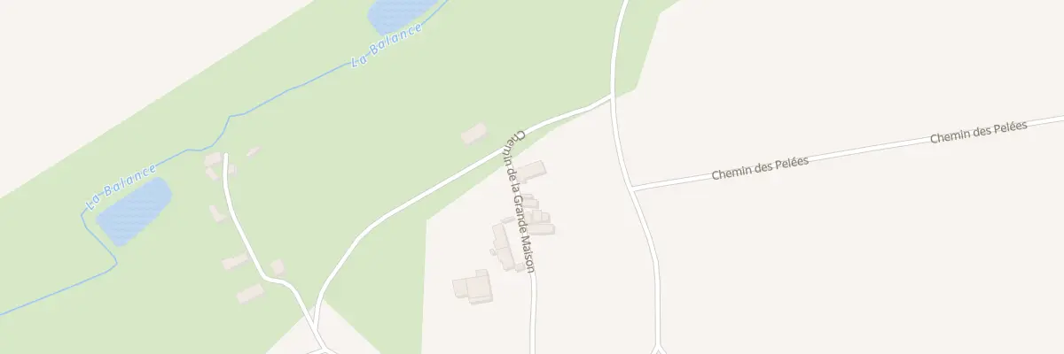 Plan du 6 La Grande Maison à Sury-près-Léré
