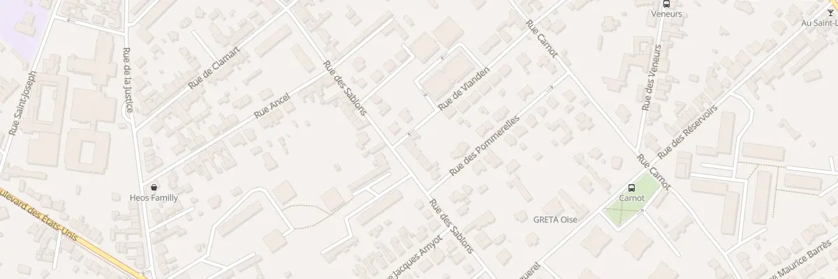 Plan du 45 Rue des Sablons à Compiègne