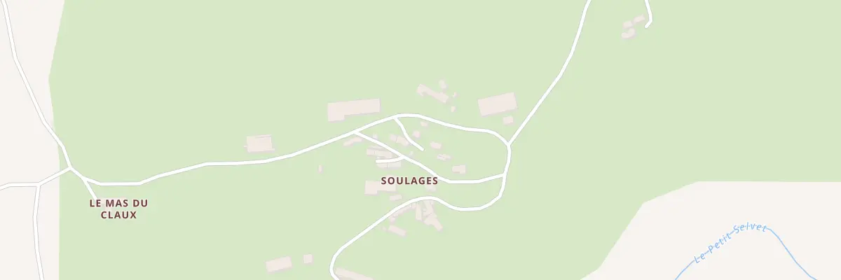 Plan du 5072 Soulages à Cassuéjouls