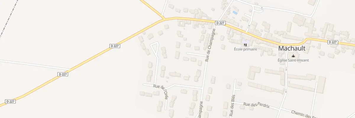 Plan du 5 Rue du Champ Fleuri à Machault