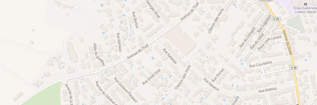 Plan du 15 Rue Rabelais à Toulouges