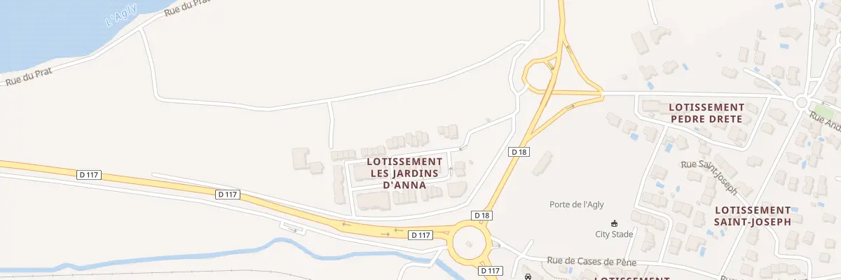 Plan du 13 Rue du Prat à Espira-de-l’Agly