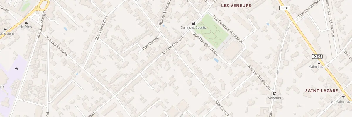 Plan du 40 Rue Carnot à Compiègne