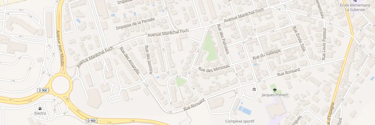 Plan du 8 Rue du Square au Boulou