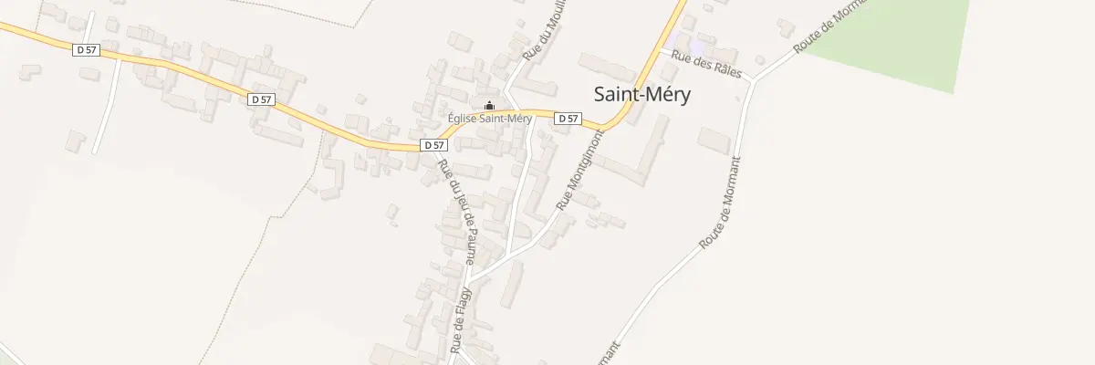 Plan du 3 Rue de la Grange aux Dîmes à Saint-Méry