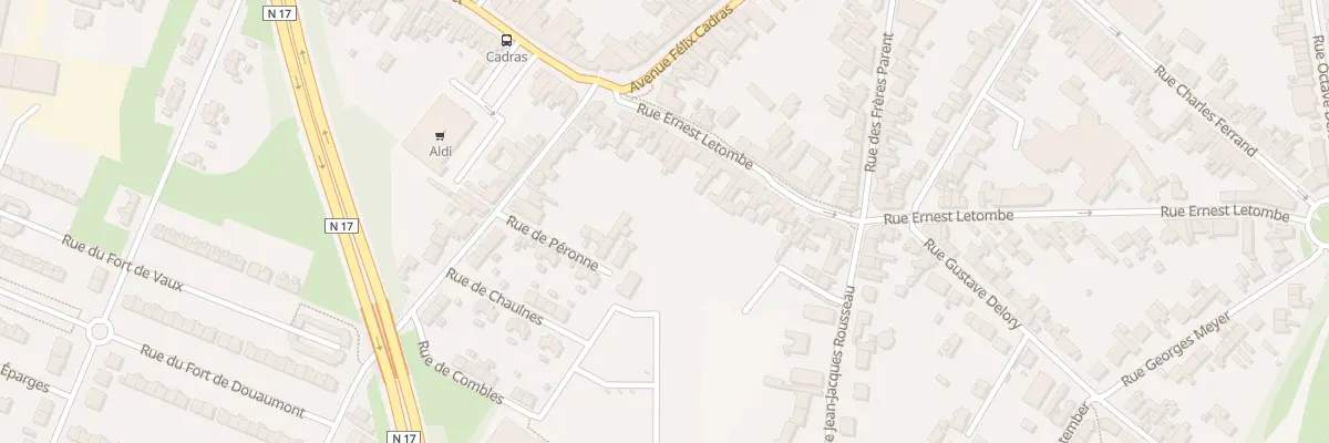 Plan du 24 Rue Ernest Letombe à Avion