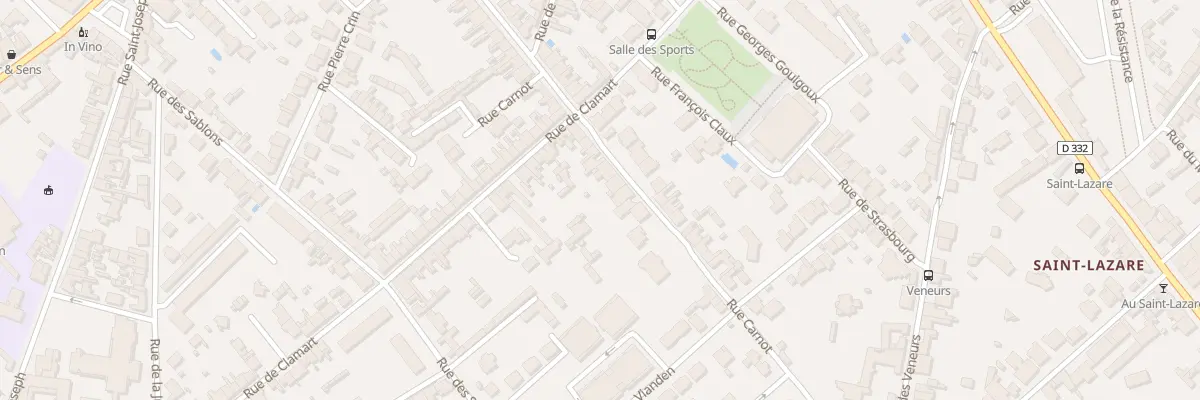 Plan du 48 Rue Carnot à Compiègne