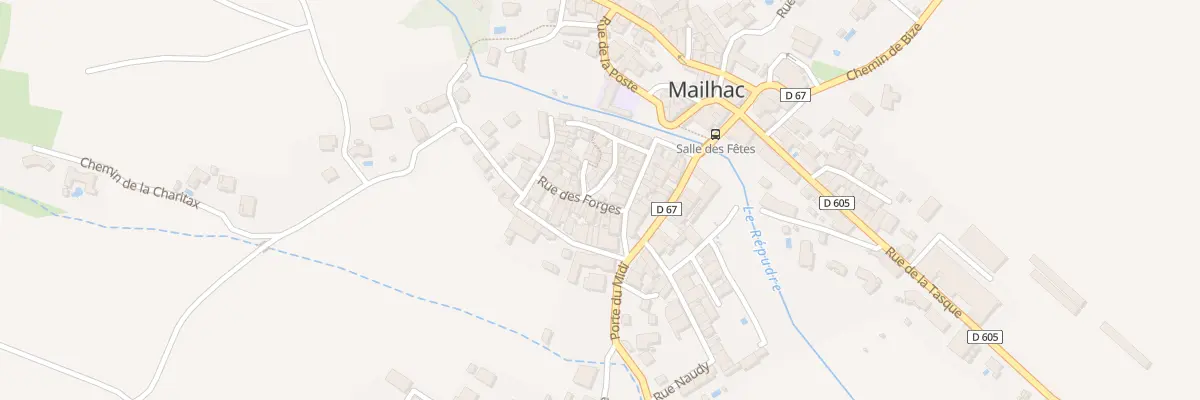 Plan du 7 Rue des Forges à Mailhac