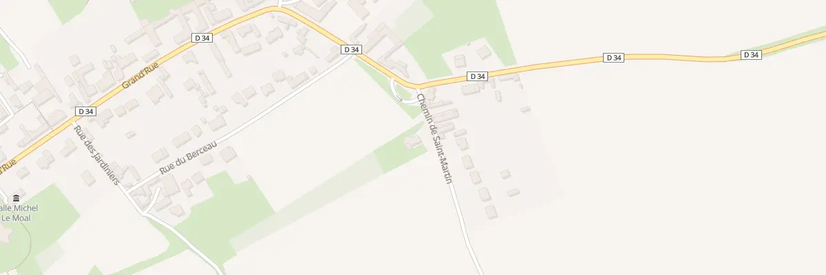 Plan du 2 Che de St Martin à Neuville-Vitasse