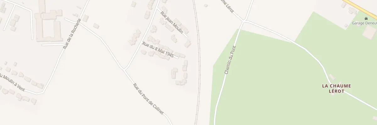 Plan du 6 Rue du Huit Mai 1945 à Nérondes
