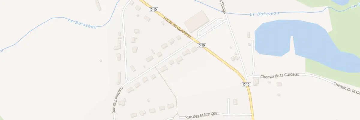 Plan du 5 Rue de l’Acacia à Vinon