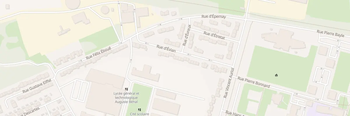Plan du 31 Rue d’Evian à Lens