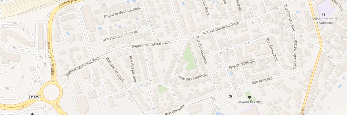 Plan du 3 Rue du Square au Boulou