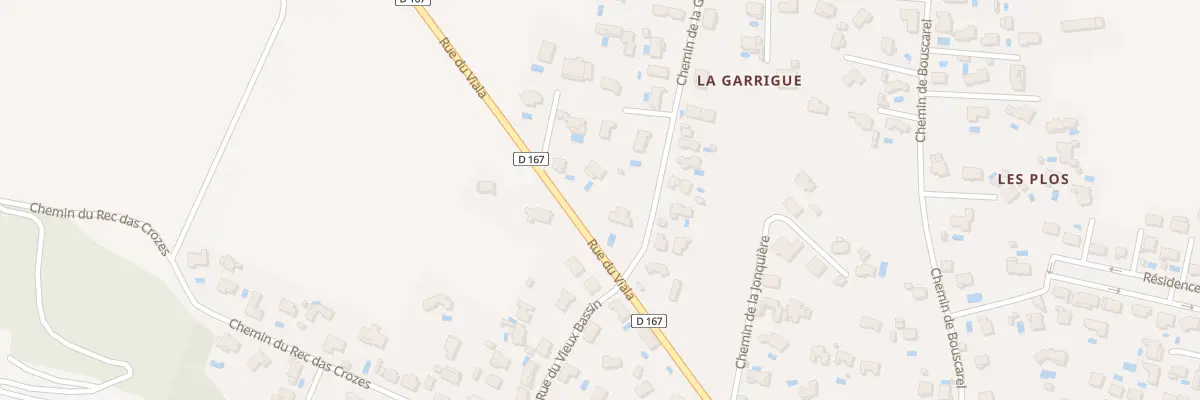 Plan du 26 Rue du Viala à Paraza