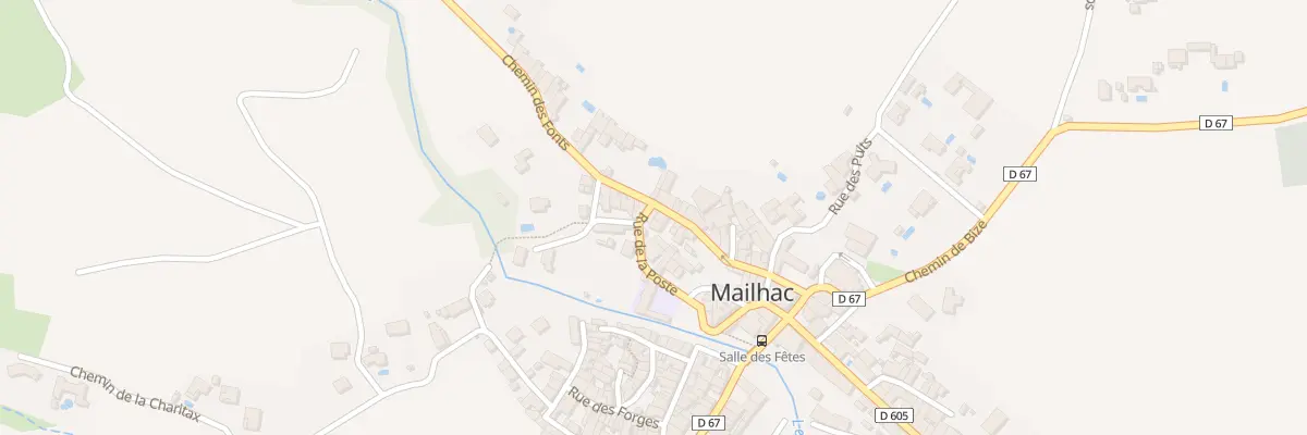 Plan du 16 Che des Fonts à Mailhac
