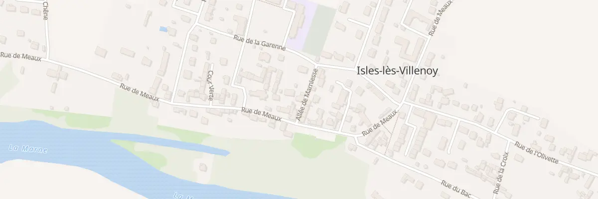 Plan du 3 All de Marniesse à Isles-lès-Villenoy