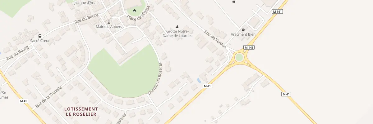 Plan du 18 Rue de Verdun à Aubers