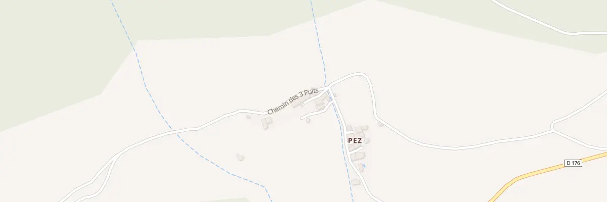Plan du 5033 Pez à Pardailhan
